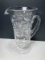Fostoria Chintz Footed Pitcher