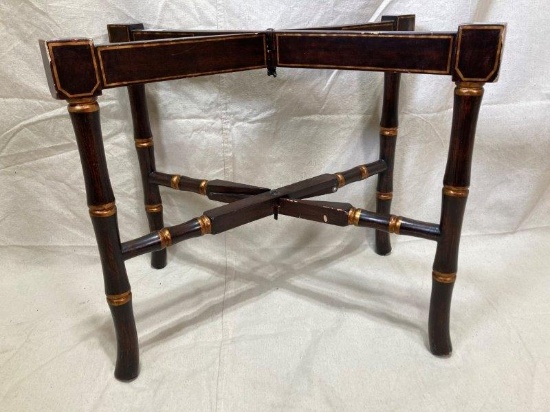 Vintage Folding Toll Tray Stand
