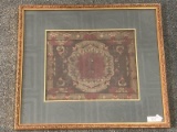Framed Pillow Facing of Roses