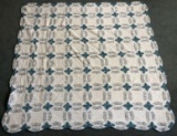 Vintage Wedding Ring Handmade Quilt