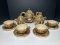 Japanese Satsuma Moriage Tea Set