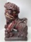 Carved Wooden Foo Dog