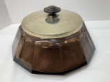 Moser Art Deco Covered Jar