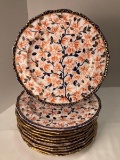 Royal Crown Derby Imari Style Porcelain Plates