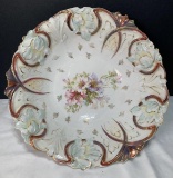 RS Prussia Carnation Mold Bowl