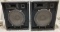 Pair of SLM Audio Centron AC-15 HP Stage System Floor Speakers