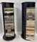 75 Cassette Tapes of Various Artist and Two Stands
