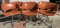 Six Mid Century Modern Rolling Artifort Armchairs