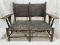 Adirondack Style Bench