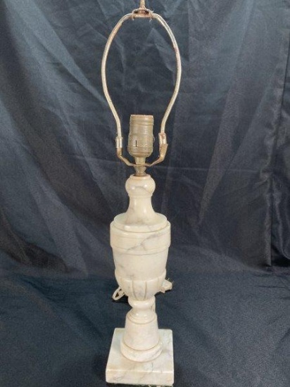 Alabaster Urn Lamp