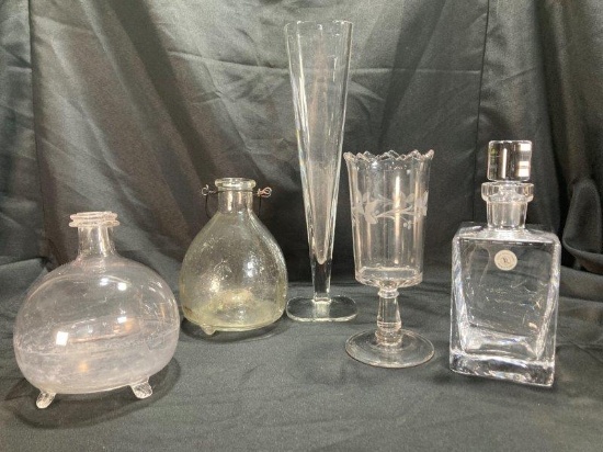 Large Group of Decorative Glass Objects