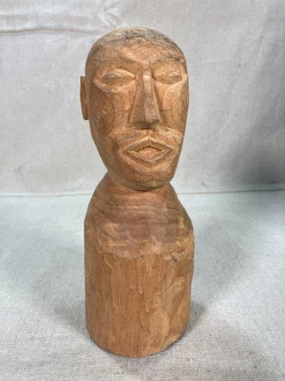 Folk Art Carved Statue