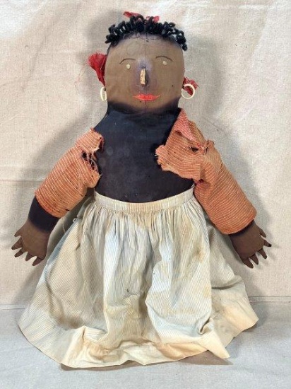 Large Black Americana Doll