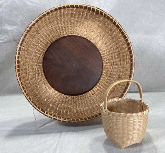 Two Woven Baskets
