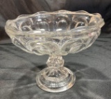 Early American Pattern Glass Compote