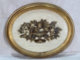 Framed Needle Point Still Life