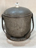 Antique Tin Lunch Pail