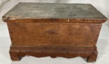 Miniature Blanket Chest with Shaped Apron