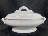 Ironstone Covered Serving Dish
