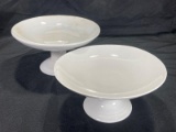 Two Ironstone Compotes