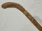 Folk Art Carved Ash Cane