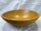 Painted Orange Dough Bowl