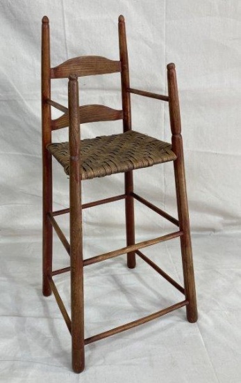 Folk Art High Chair