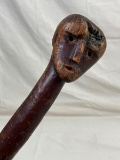 Folk Art Carved Cane