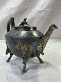Meriden Figural Silverplate Coffee Pot