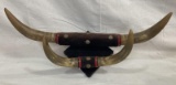 Two Pairs of Mounted Bull Horns
