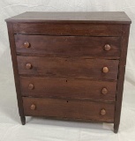 19th Century Southern Yellow Pine Chest