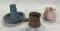 Group of Three W.J. Gordy Art Pottery Pieces