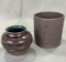 Two Signed Art Pottery Vases by Silz