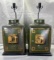 Pair of Tole Tea Canister Lamps