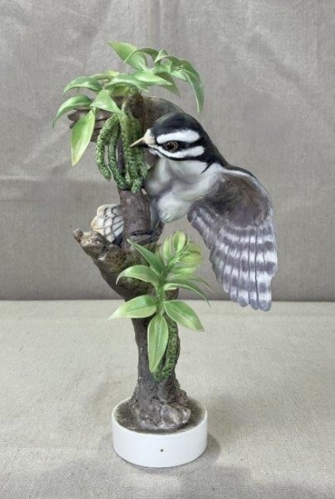 Royal Worcester "Little Downy Woodpecker" Figurine