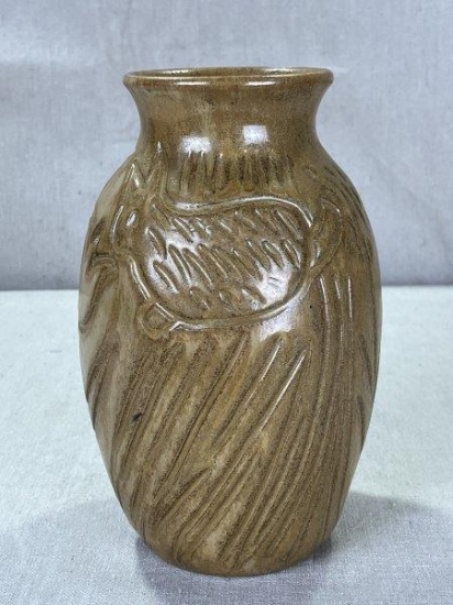 W.J. Gordy Tulip-Decorated Vase