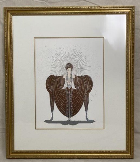 Erte, Radiance, Limited Edition Lithograph