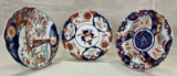 Group of Three 19th Century Imari Plates
