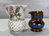 Two Decorative Pitchers