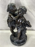 Bronze Sculpture of Cherubs