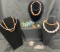 Natural Stone Bead Assortment Featuring Rose Quartz, Carnelian, and More