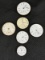 Collection of Antique Watch Faces with Movements – Elgin, Waltham & Others