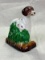 Polychromed Cast Iron Hunting Dog