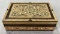 Marquetry Inlaid Wood Trinket Box