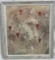 Evans, Hearts in Web (Abstraction), Mixed Media on Paper