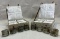 Set of 8 Chinese Plique-à-Jour Cloisonné Napkin Rings