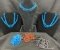 Natural Stone Bead Assortment Featuring Hematite, Turquoise, and More