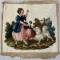 Girl with Dog Needlepoint