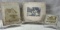 Three Early Photographs - Americana Scenes