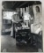 Vintage Photograph of Artist in Studio